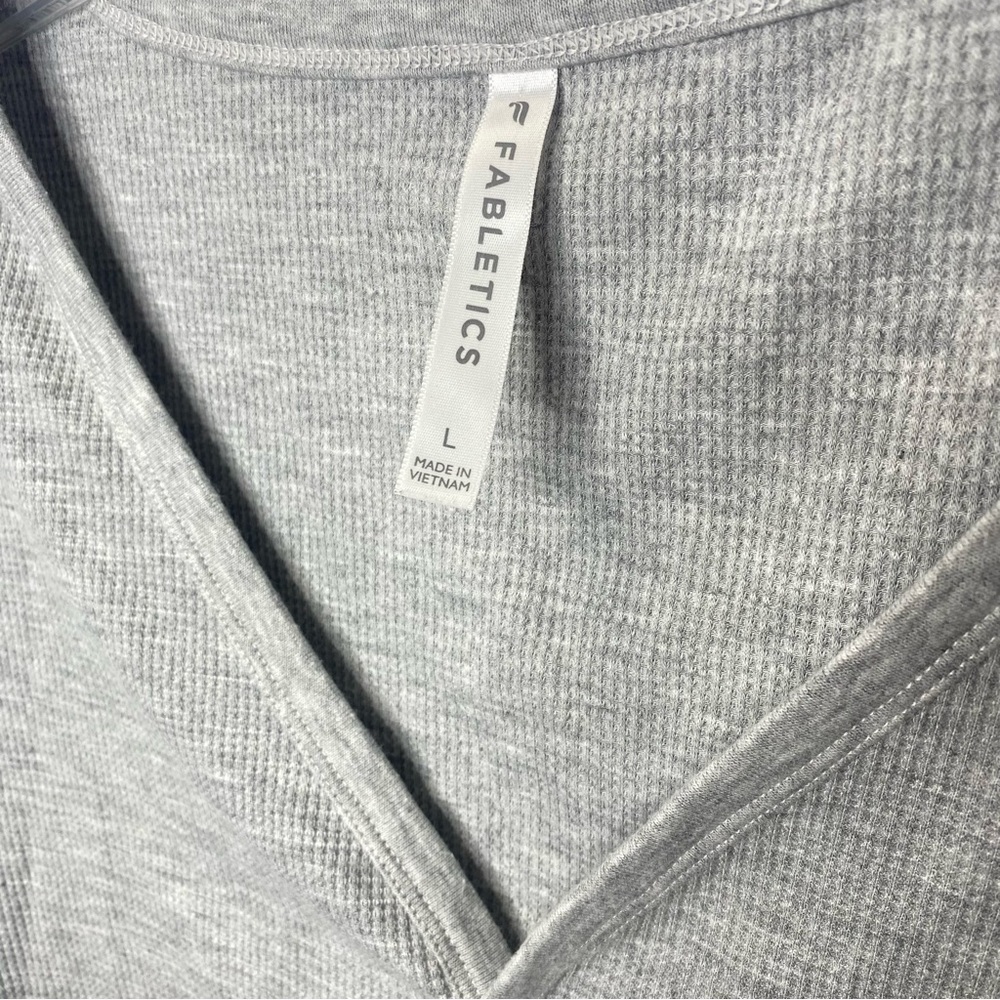 Fabletics Long-Sleeve Waffle Henley - Picture 4 of 4